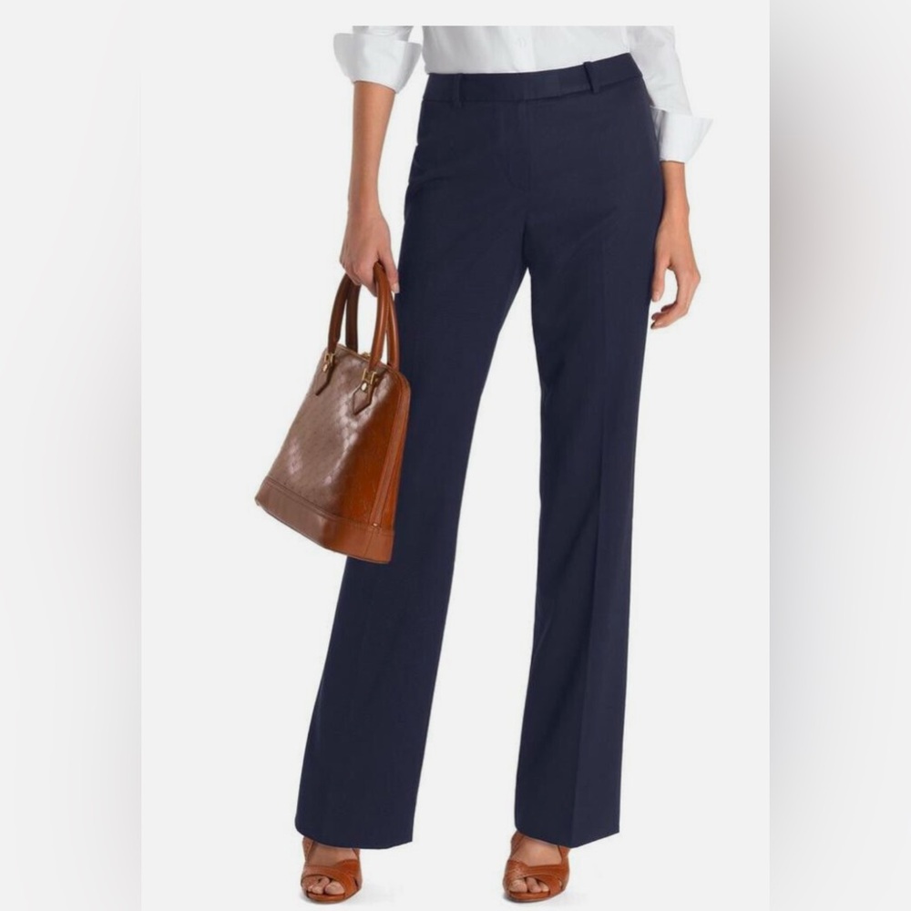 Brooks Brothers Caroline Fit Black Pants Wool Women Pants Size: 10